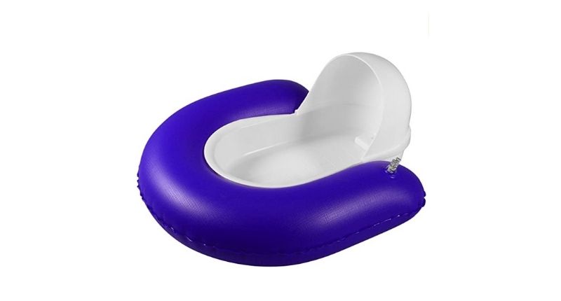 SUPVOX Inflatable Bed Pan - Inflatable Option